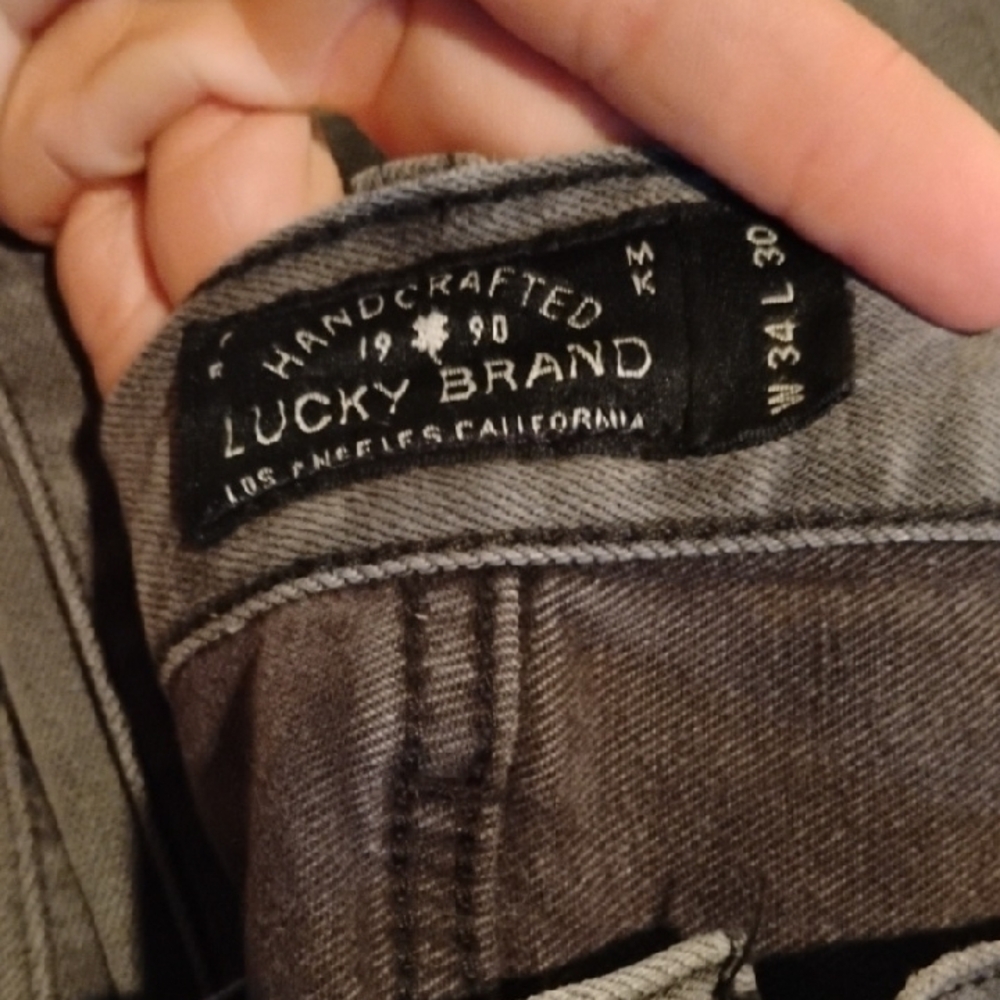Lucky Brand Men's Gray Jeans